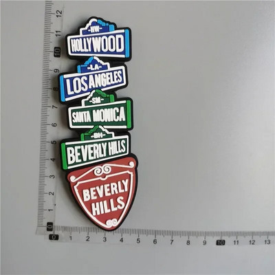 Dubai Tansaania Antigua New York Bahama Puerto Rico Soome Barbados Argentina Keenia Cancun Mehhiko Jamaica PVC külmikumagnet