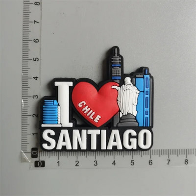 Dubai Tansaania Antigua New York Bahama Puerto Rico Soome Barbados Argentina Keenia Cancun Mehhiko Jamaica PVC külmikumagnet