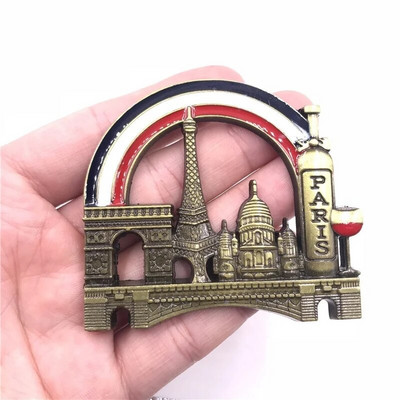 Magneti pentru frigider lucrati manual Europa Dubai SUA Austria Viena Venetia Magneti metalici Autocolante pentru frigider Deschisatoare de sticle Suveniruri cadou