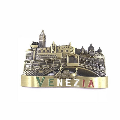 Magneti pentru frigider lucrati manual Europa Dubai SUA Austria Viena Venetia Magneti metalici Autocolante pentru frigider Deschisatoare de sticle Suveniruri cadou