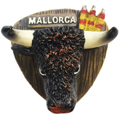 Euroopa Hispaania Mallorca 3D külmkapimagnetid turistide suveniiride kaunistus Artiklid käsitöö magnetkülmiku kollektsioon Kingitused