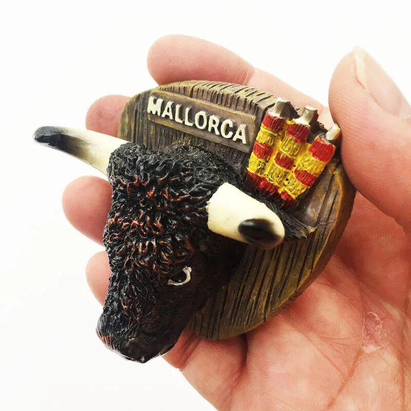 Euroopa Hispaania Mallorca 3D külmkapimagnetid turistide suveniiride kaunistus Artiklid käsitöö magnetkülmiku kollektsioon Kingitused