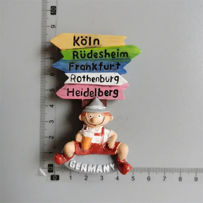Magneti pentru frigider Germania Cană cu ceas cu cuc Berlin München Dresda Frankfurt Freiburg Neuschwanstein Magneti pentru frigider