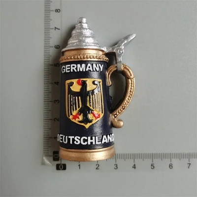 Magneti pentru frigider Germania Cană cu ceas cu cuc Berlin München Dresda Frankfurt Freiburg Neuschwanstein Magneti pentru frigider
