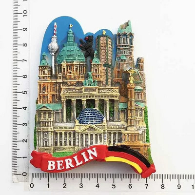 Magneti pentru frigider Germania Cană cu ceas cu cuc Berlin München Dresda Frankfurt Freiburg Neuschwanstein Magneti pentru frigider