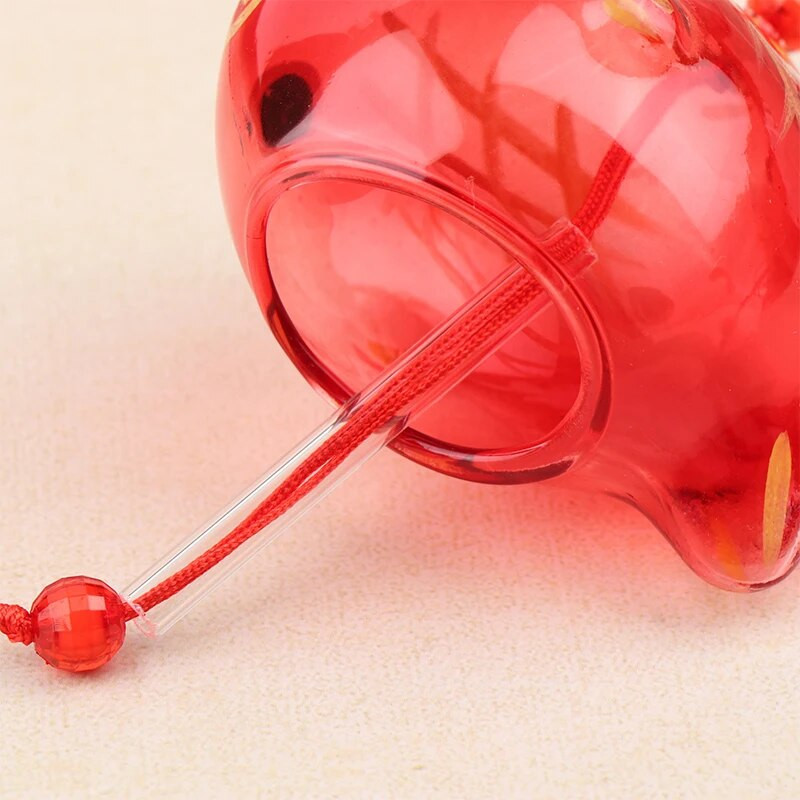 Tuulekellakellad Jaapani klaasist kellukellade stiil Kuldkala aed Rippuv õuekaunistusega ripats Furin Dekoratiivne kaladekoratsioon