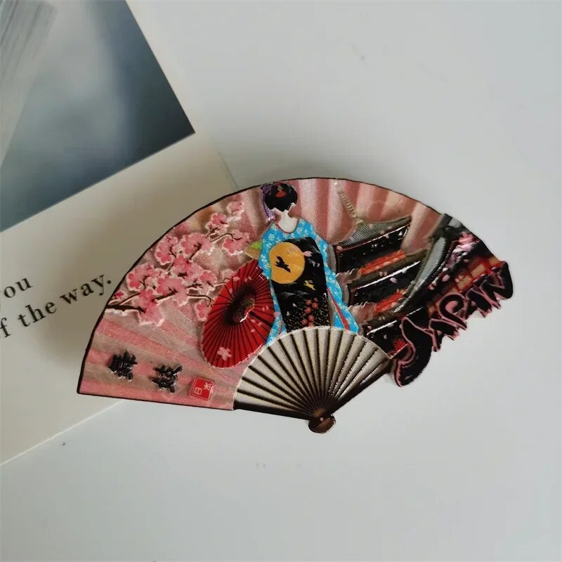 Ιαπωνία Μαγνήτες Ψυγείου Ταξιδιωτικό Αναμνηστικό Ιαπωνικό Koi Japan Musume Osaka Διακόσμηση σπιτιού Ρητίνη Μαγνήτες Ψυγείου Συλλογή Δώρα