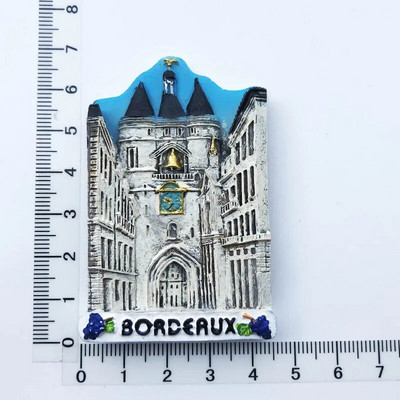 Prancūzijos Paryžiaus šaldytuvo magnetai Martinika Provansas Korsika Mentonas Bordo Alpės Bretanės turizmo suvenyrai šaldytuvo lipdukai