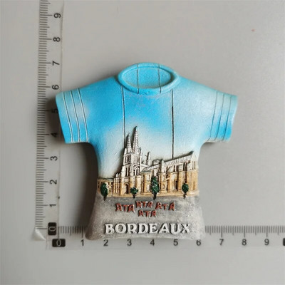 Prancūzijos Paryžiaus šaldytuvo magnetai Martinika Provansas Korsika Mentonas Bordo Alpės Bretanės turizmo suvenyrai šaldytuvo lipdukai