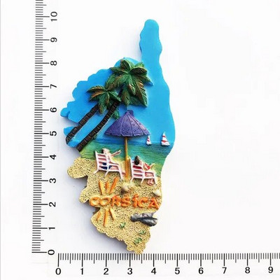 Prancūzijos Paryžiaus šaldytuvo magnetai Martinika Provansas Korsika Mentonas Bordo Alpės Bretanės turizmo suvenyrai šaldytuvo lipdukai