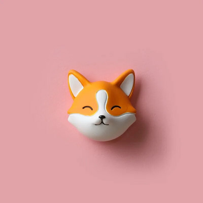 Loomapea ja saba külmkapi kleebised armsad panda magnetid magnetkleebised külmkapi kaunistused ise isekleepuv leht