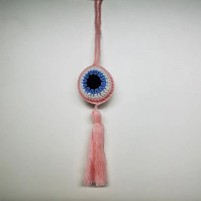 Greacă turcească Evil Eye Home Decor Mini Dream Catcher pandantiv pentru mașină Ornament pentru agățat de perete Cadou realizat manual pentru accesorii auto