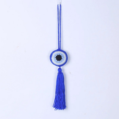 Görög török Evil Eye lakberendezési mini álomfogó autós medál fali dísz, kézzel készített ajándék autós kiegészítőknek