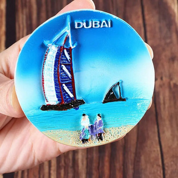Световен туризъм сувенири магнити за хладилник стикери за хладилник Египетска пирамида Индия Дубай Израел Бали Кувейт колекция подаръци
