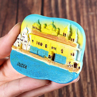 Maailmaturismi suveniirid külmkapimagnetid Külmkapi kleebised Egiptuse püramiid India Dubai Iisrael Bali Kuveidi kollektsiooni kingitused