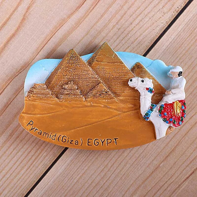 Maailmaturismi suveniirid külmkapimagnetid Külmkapi kleebised Egiptuse püramiid India Dubai Iisrael Bali Kuveidi kollektsiooni kingitused