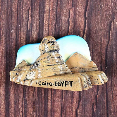 Maailmaturismi suveniirid külmkapimagnetid Külmkapi kleebised Egiptuse püramiid India Dubai Iisrael Bali Kuveidi kollektsiooni kingitused