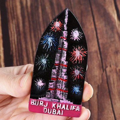 Maailmaturismi suveniirid külmkapimagnetid Külmkapi kleebised Egiptuse püramiid India Dubai Iisrael Bali Kuveidi kollektsiooni kingitused