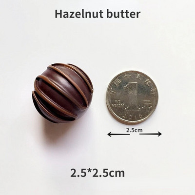 Simuleeritud šokolaadist külmkapi magnetvaiguga kolmemõõtmelised kaunid dekoratiivsed kleebised kodukaunistuseks