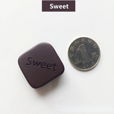 Simuleeritud šokolaadist külmkapi magnetvaiguga kolmemõõtmelised kaunid dekoratiivsed kleebised kodukaunistuseks