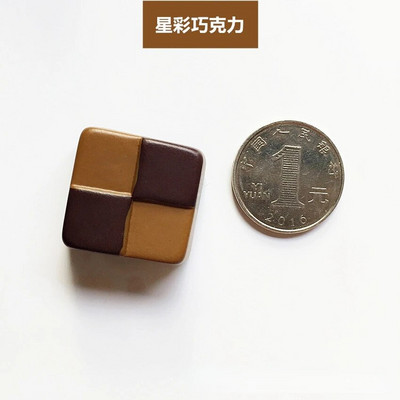 Simuleeritud šokolaadist külmkapi magnetvaiguga kolmemõõtmelised kaunid dekoratiivsed kleebised kodukaunistuseks