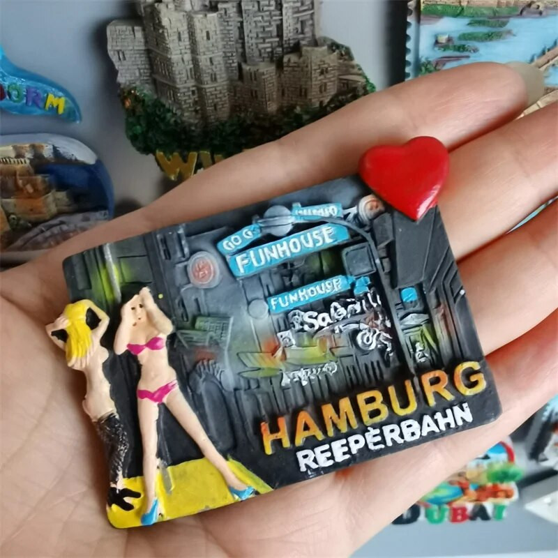 Külmkapimagnetid Hispaania Hamburg Saksamaa Horvaatia Montenegro Rootsi Bali Maldiivid Chicago USA Dubai India Lanzarote kollektsioon Kingitused