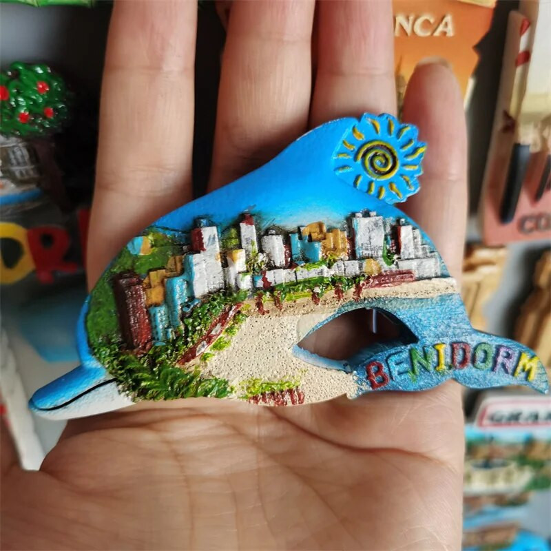 Külmkapimagnetid Hispaania Hamburg Saksamaa Horvaatia Montenegro Rootsi Bali Maldiivid Chicago USA Dubai India Lanzarote kollektsioon Kingitused