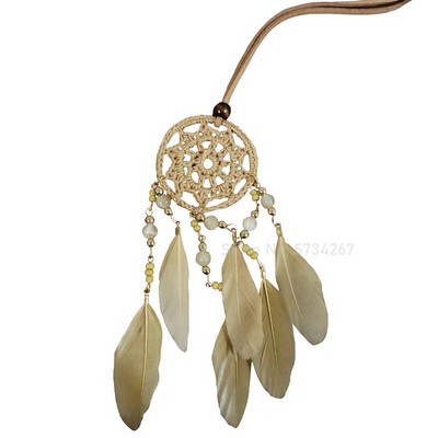 NOU Mini Dream Catcher Handcraft Car Pendnat Pene Wind Chimes Fete Room Hanging Home Decor Breloc Cadouri de aniversare