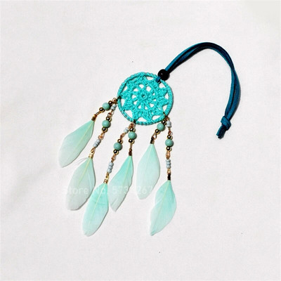 NOU Mini Dream Catcher Handcraft Car Pendnat Pene Wind Chimes Fete Room Hanging Home Decor Breloc Cadouri de aniversare