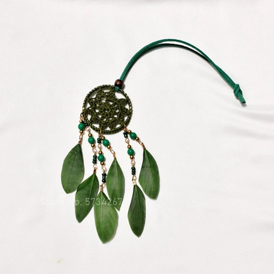 NOU Mini Dream Catcher Handcraft Car Pendnat Pene Wind Chimes Fete Room Hanging Home Decor Breloc Cadouri de aniversare