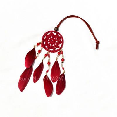 NOU Mini Dream Catcher Handcraft Car Pendnat Pene Wind Chimes Fete Room Hanging Home Decor Breloc Cadouri de aniversare