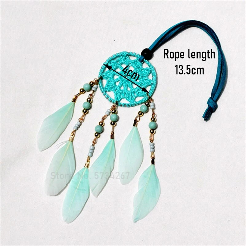 UUS mini unenäopüüdja käsitööna valminud autoripats, tuulekellad, tüdrukute toa seinale riputatavad kodukaunistused võtmehoidja sünnipäevakingitused