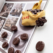 Kohvimagnetid külmkapi jaoks kohviku stiilid kleebised kodukaunistus köögis ja külmkapis tahvel Sõnum Magnetic Stikcy kingitus