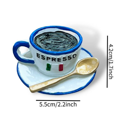 Kohvimagnetid külmkapi jaoks kohviku stiilid kleebised kodukaunistus köögis ja külmkapis tahvel Sõnum Magnetic Stikcy kingitus