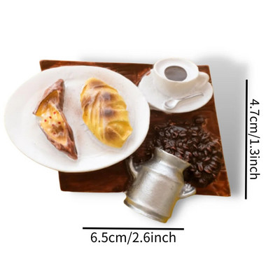 Kohvimagnetid külmkapi jaoks kohviku stiilid kleebised kodukaunistus köögis ja külmkapis tahvel Sõnum Magnetic Stikcy kingitus