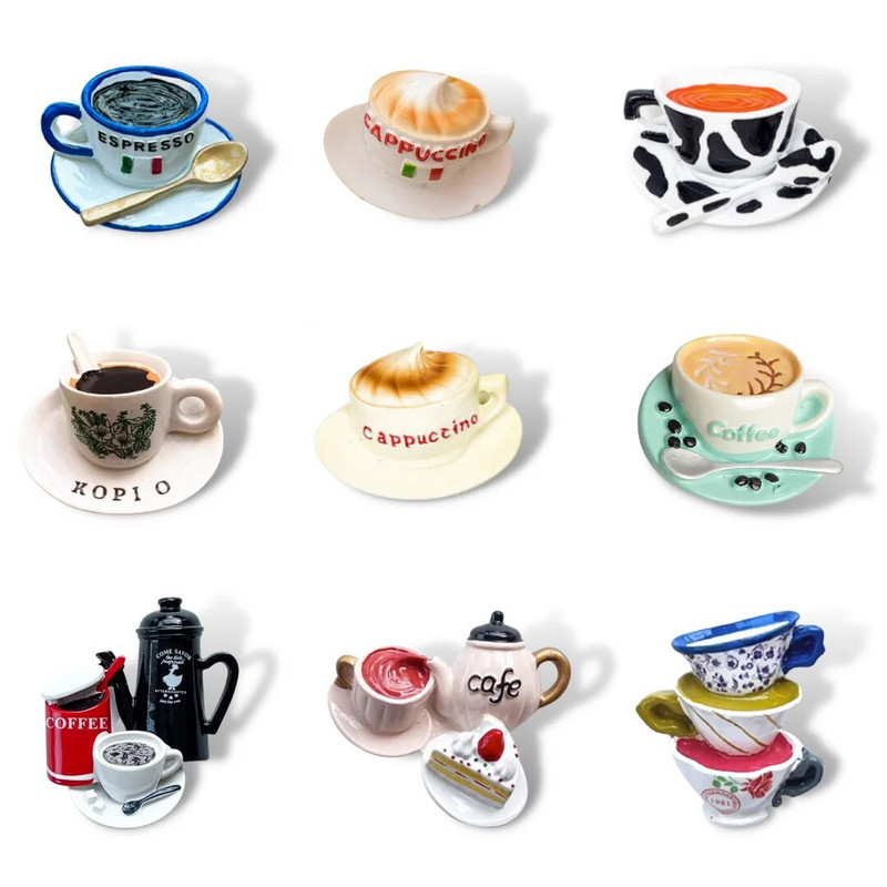 Kohvimagnetid külmkapi jaoks kohviku stiilid kleebised kodukaunistus köögis ja külmkapis tahvel Sõnum Magnetic Stikcy kingitus