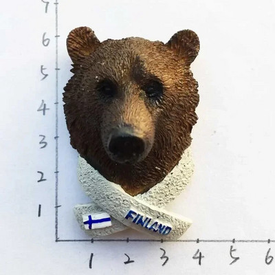 Finlanda magneți pentru frigider Helsinki Turism suvenir călătorie Memorială Decorare Artizanat Rășină Peisaj Magneți pentru frigidere