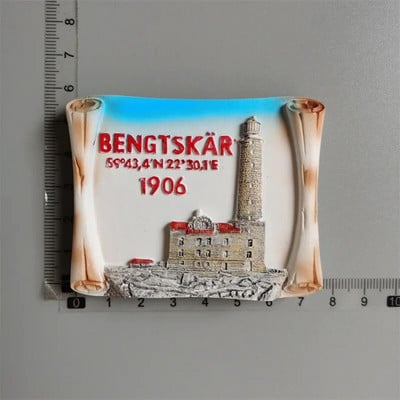 Finlanda magneți pentru frigider Helsinki Turism suvenir călătorie Memorială Decorare Artizanat Rășină Peisaj Magneți pentru frigidere