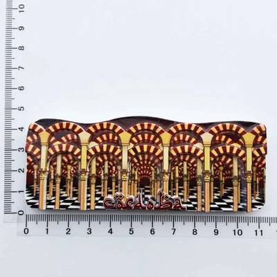 Hispaania Madridi külmkapimagnetid turistide suveniir Cordobam Barcelona Sevilla Toledo magnetkülmiku kleebiste kollektsiooni kingitused