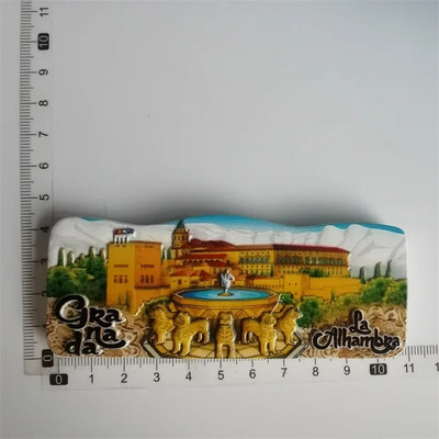 Hispaania Madridi külmkapimagnetid turistide suveniir Cordobam Barcelona Sevilla Toledo magnetkülmiku kleebiste kollektsiooni kingitused