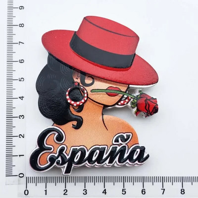 Hispaania Madridi külmkapimagnetid turistide suveniir Cordobam Barcelona Sevilla Toledo magnetkülmiku kleebiste kollektsiooni kingitused