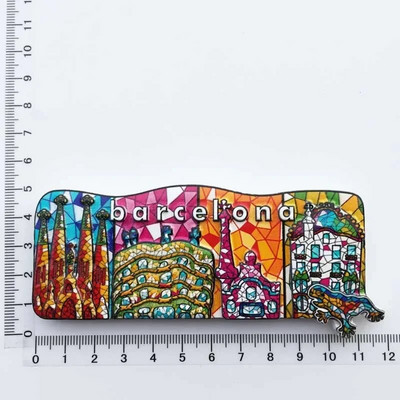 Hispaania Madridi külmkapimagnetid turistide suveniir Cordobam Barcelona Sevilla Toledo magnetkülmiku kleebiste kollektsiooni kingitused