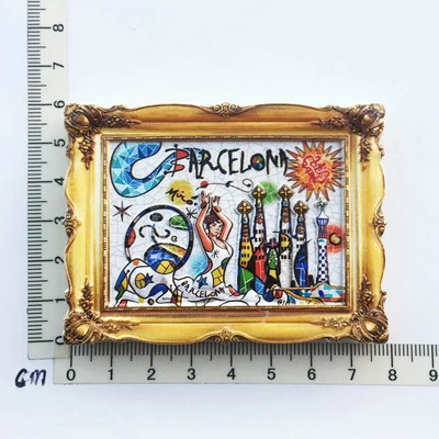 Hispaania Madridi külmkapimagnetid turistide suveniir Cordobam Barcelona Sevilla Toledo magnetkülmiku kleebiste kollektsiooni kingitused