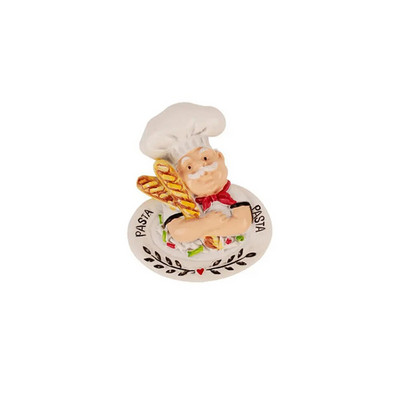 Desen animat creativ 3D mesaj pentru bucătar de pâine Decor pentru casă Magnet pentru frigider Decor pentru frigider Cadou pentru autocolant de bucătărie Afiș Note