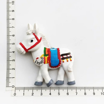 Magneți de frigider pentru Cipru Suveniruri turistice Autocolant magnetic de frigider pentru frigider Imanes Para El Refrigerador Decorare pentru casă