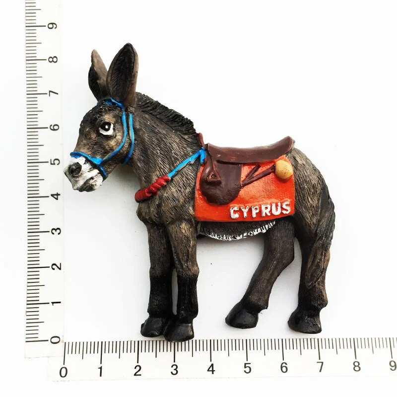 Küprose külmkapimagnetid turistide suveniir Vahemere külmkapp magnetkleebis Imanes Para El Refrigeradori kodukaunistus