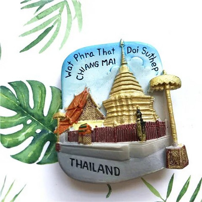 Magnetiline külmiku kleebis Tai turisti suveniir Chiang mai elevandimagnetiga kleebis Pattaya phuket koh samui Bangkok kingitus