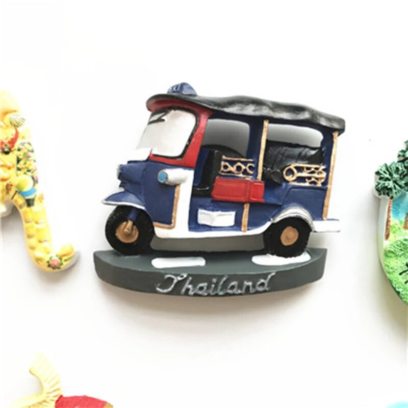 Magnetiline külmiku kleebis Tai turisti suveniir Chiang mai elevandimagnetiga kleebis Pattaya phuket koh samui Bangkok kingitus