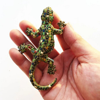 Τρισδιάστατο Αναμνηστικό Τουρισμού Ισπανικής Δομινικανής Δημοκρατίας Lizard Gecko Refrigerator Magnets Αυτοκόλλητο ψυγείου για διακόσμηση σπιτιού
