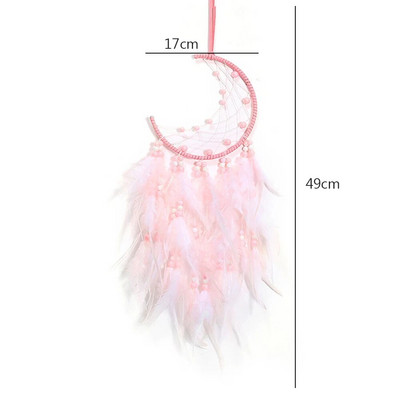 Ornament de decorare a mașinii cu pene violete, cu pene, pentru agățat pe perete